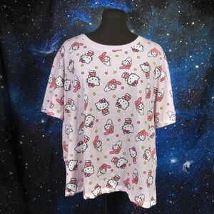 Hello Kitty My Melody Light Pink T-shirt